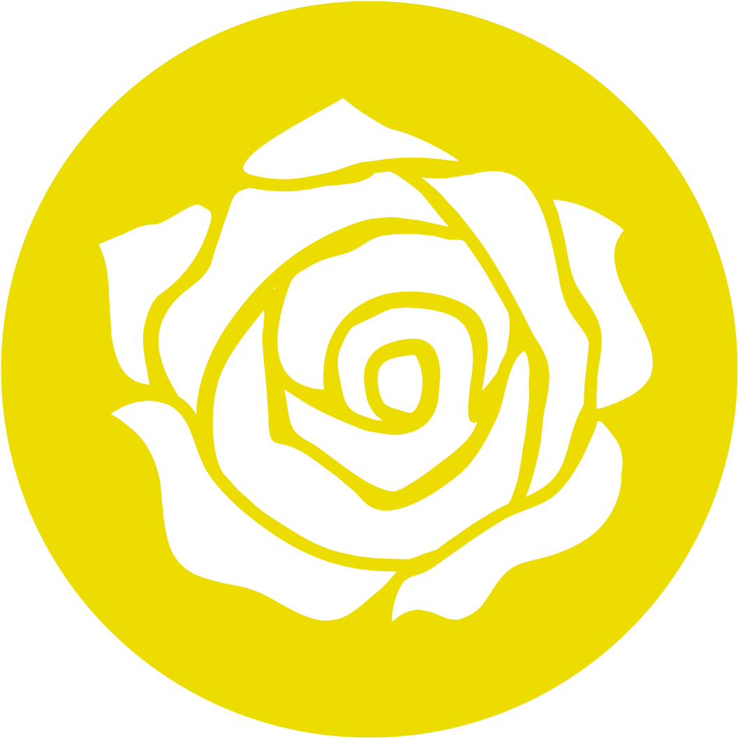 Choose - Rose Simple Drawing (1250x1250)