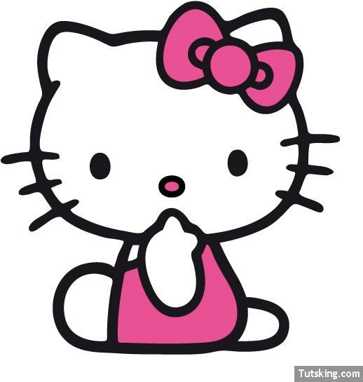 Hello Kitty Snowman Clipart For Kids - Hello Kitty Is Not A Cat (550x573)