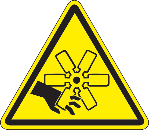 Fancy Hazmat Symbols Clip Art Hazard Warning Symbols - Hazard Sign (499x437)
