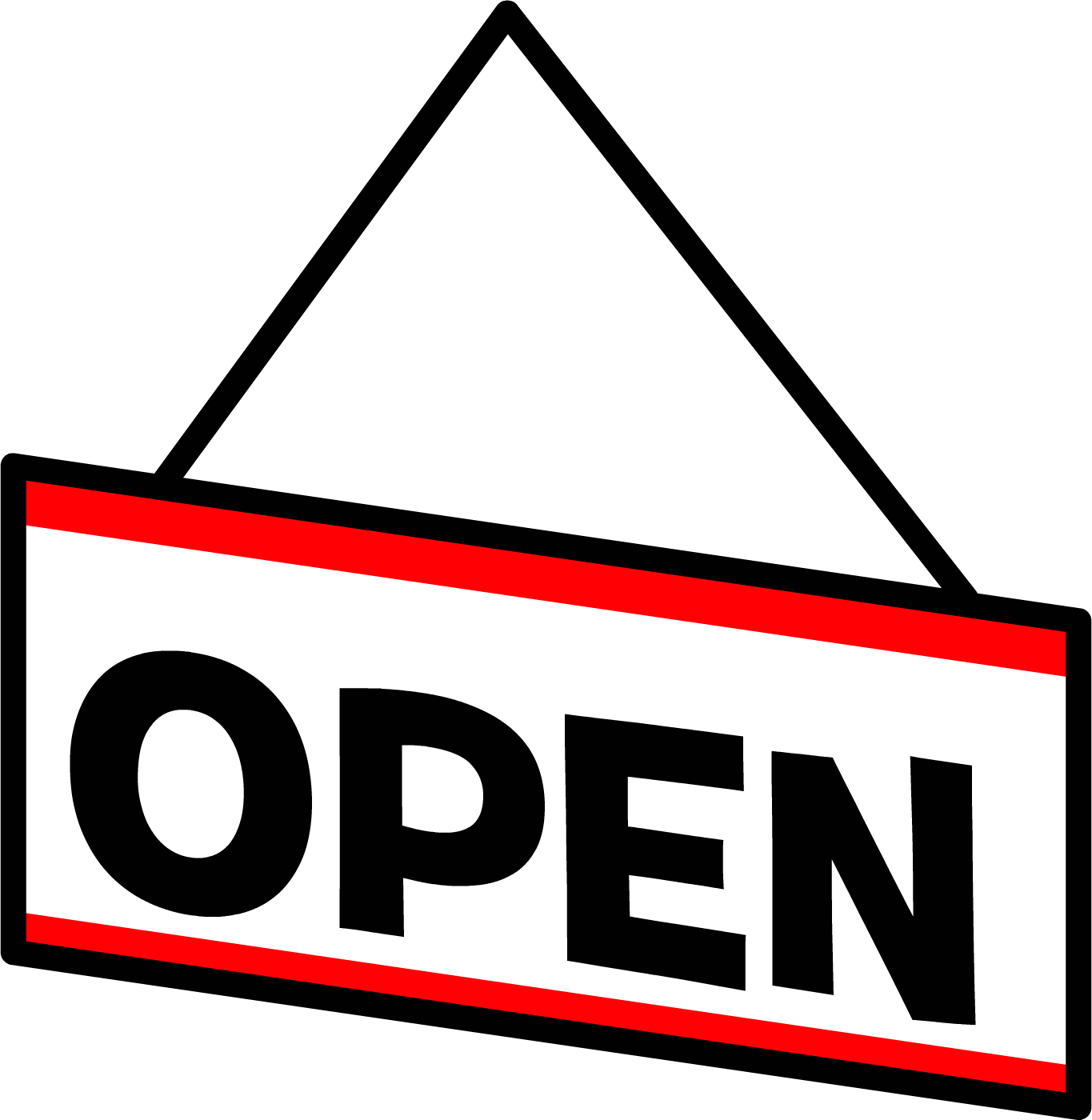 Open-closed Sign Sprite 005 - Portable Network Graphics - (1365x1400 ...