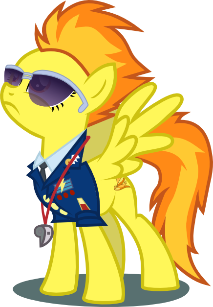 Triumphant Spitfire By Red-pear - Spitfire Mlp Uniform (436x627)