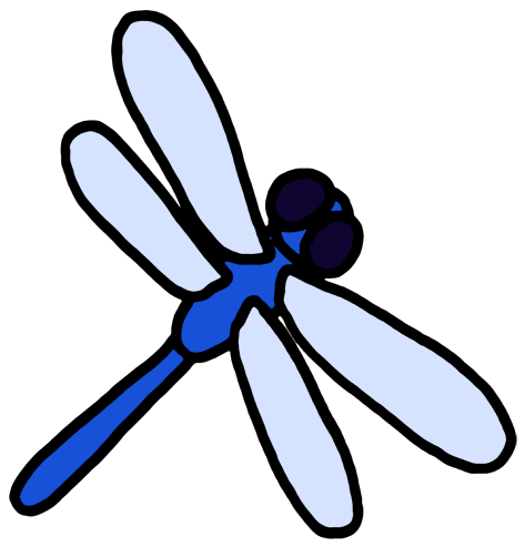 Simple Dragonfly By Akalolcat - Net-winged Insects (600x600)