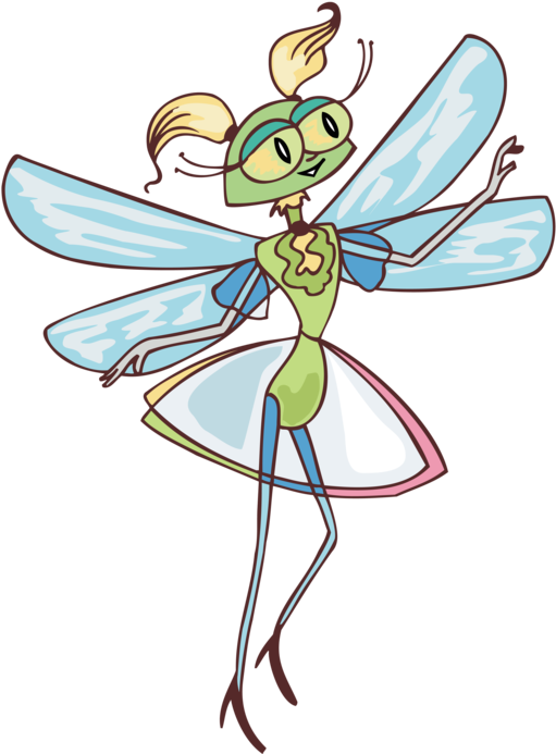 Publicat De Eu Ciresica La - Стрекоза И Муравей (520x698)