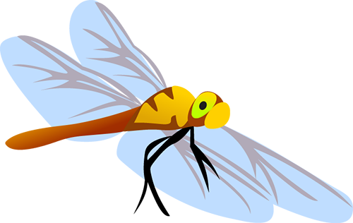 Firefly - Butterfly Vector Free (500x316)