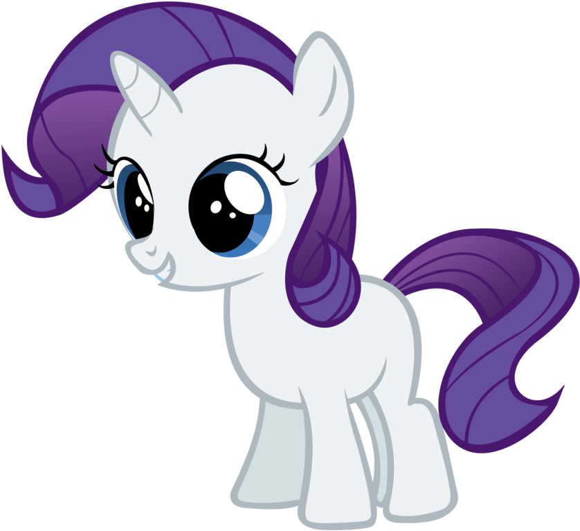 Fanmade Rarity Filly - My Little Pony Filly Rarity (944x846)
