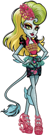 Lagoona Blue Lagoona Blue Is The Daughter Of A Sea - Monster High Lagoona Fire Fan Art (301x440)