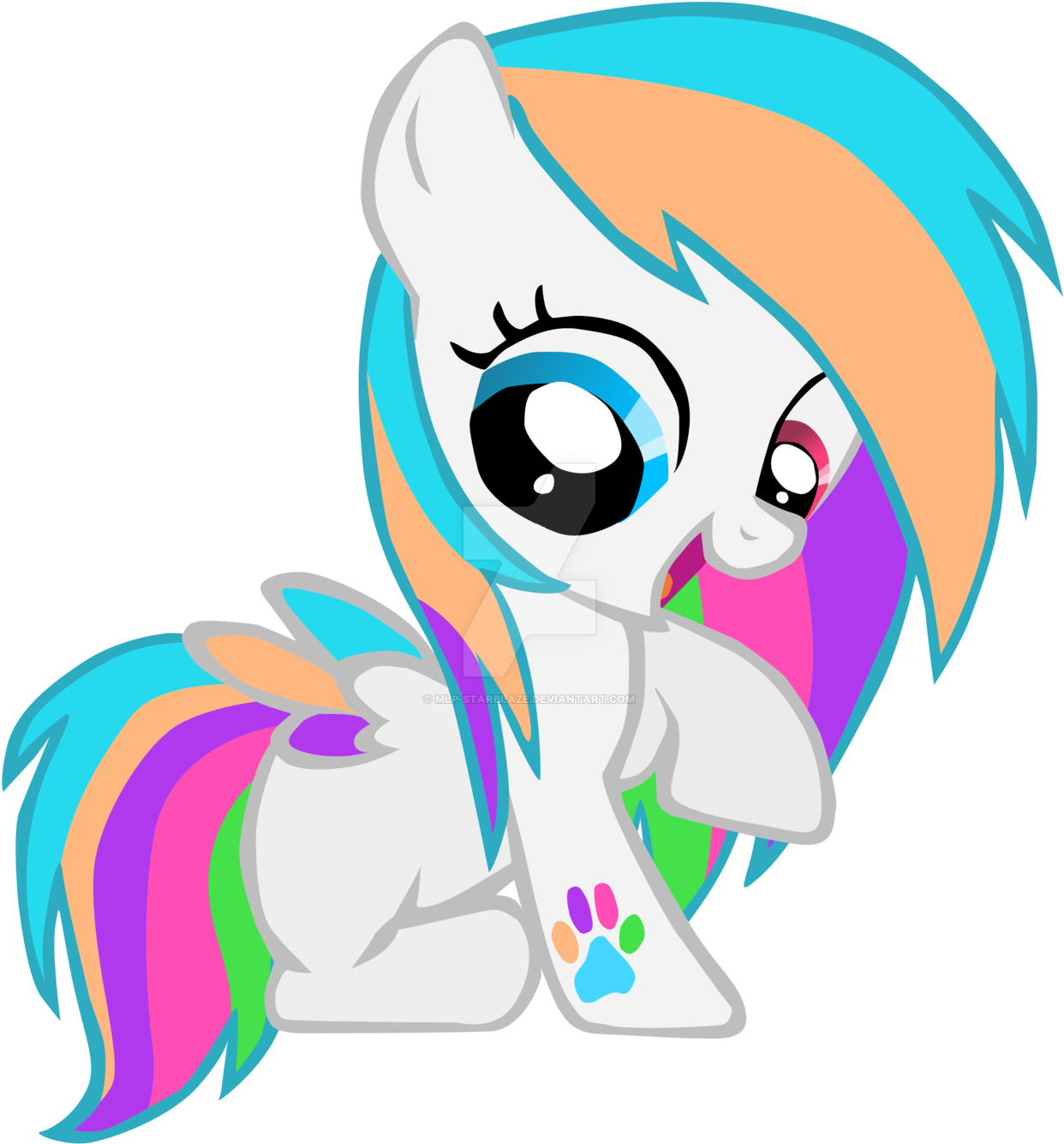 Starblaze Filly Oc Mlp By Lyra-stars - My Little Pony Oc Filly (1280x1369)
