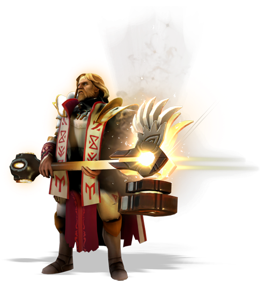 Darkfall - Omniknight Dota 2 Png (750x750)