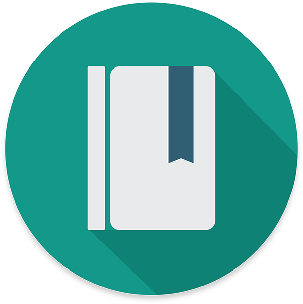 Android Journal App Icon - Bing Round Logo Png (600x605)