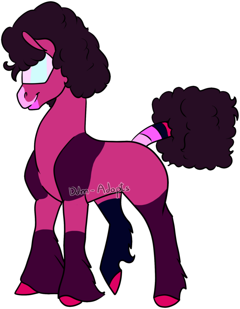 Su Inspired Ponies, Garnet By Ddm-adopts - Steven Universe (788x1013)