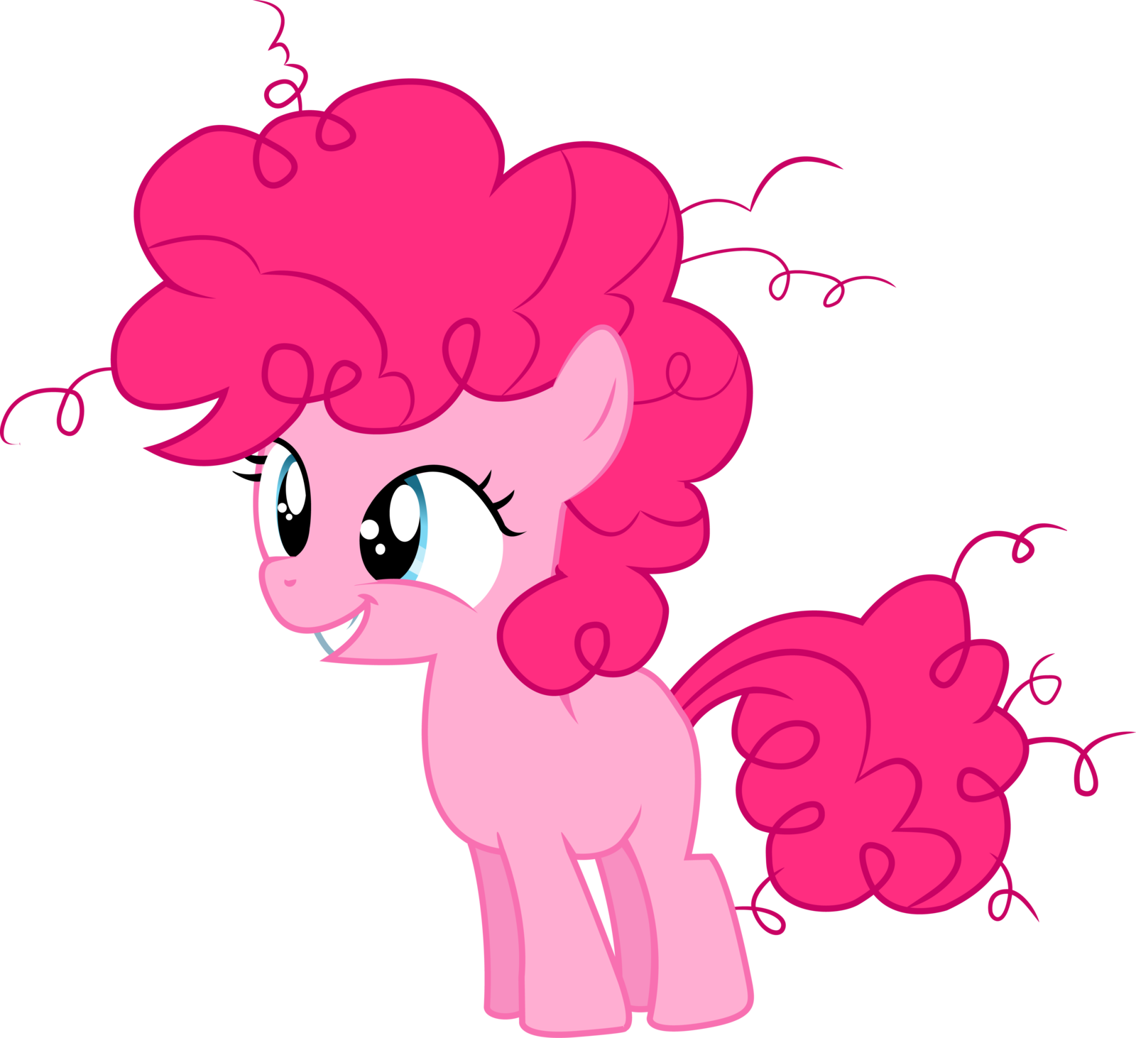 Pinkie Pie Filly Pictu - Pinkie Pie As A Filly (1600x1462)