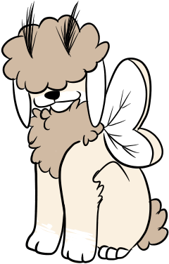 Poodle Moth Page Doll For Pinkey-poptard By Maplestar101 - Cartoon (400x400)