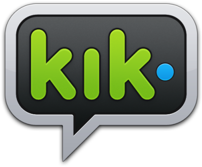Kik Messenger Has A Built-in Browser Inside - Kik Social Media (410x410)