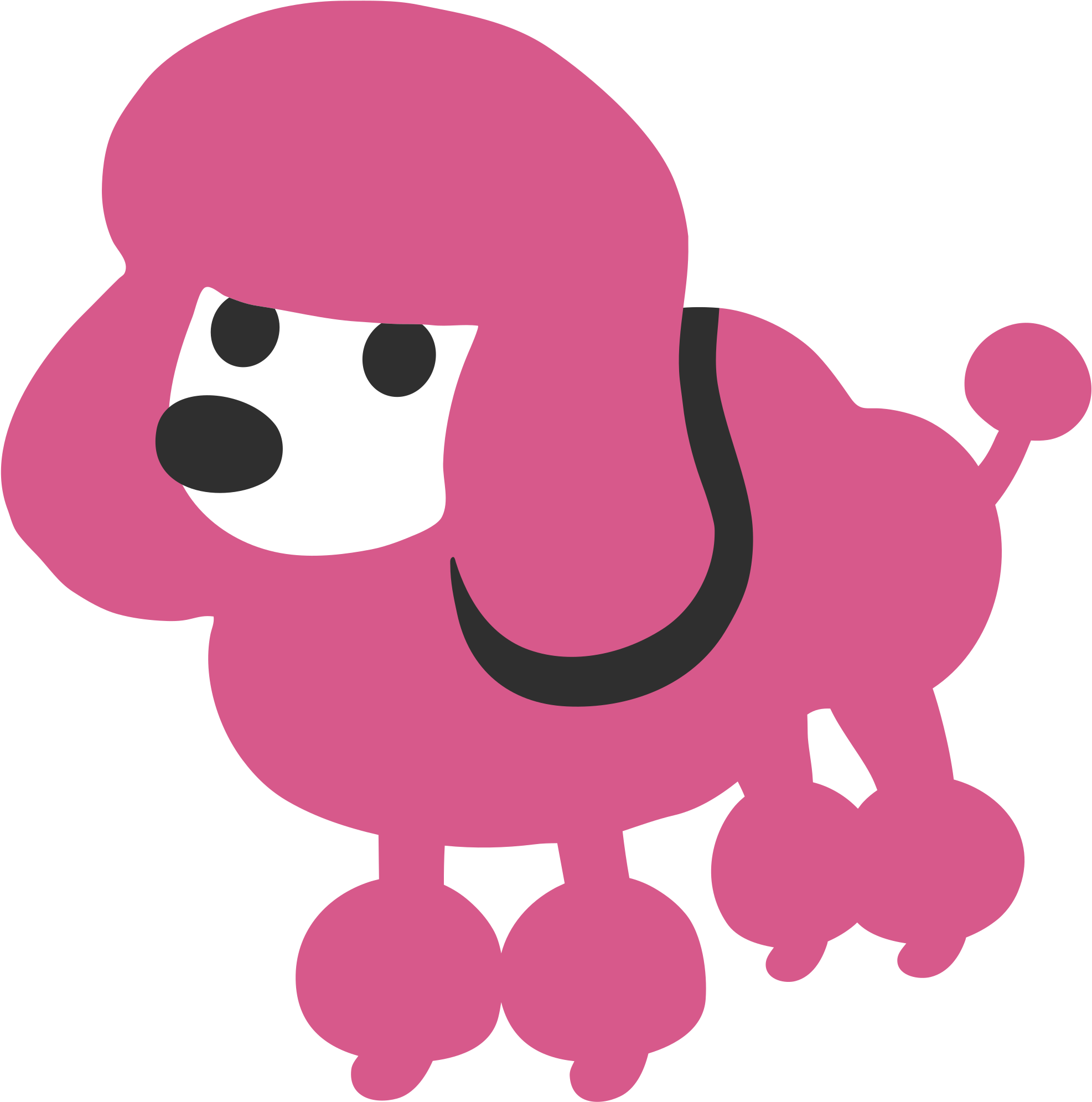 Open - Poodle Emoji (2000x2000)