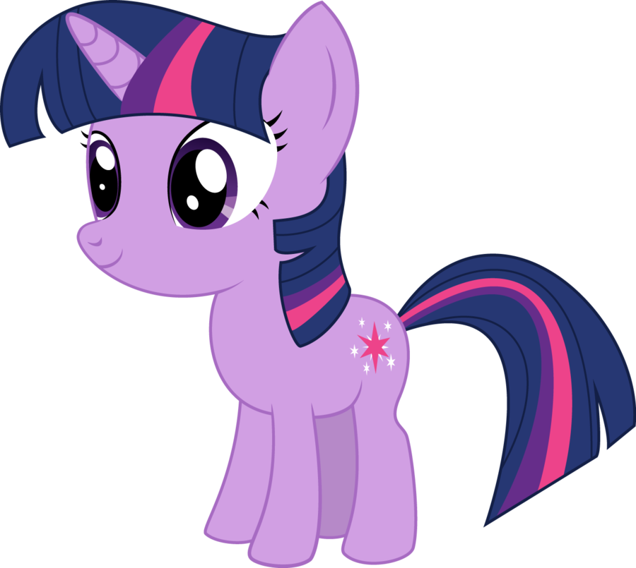 Pony - My Little Pony Chibi Twilight (900x805)