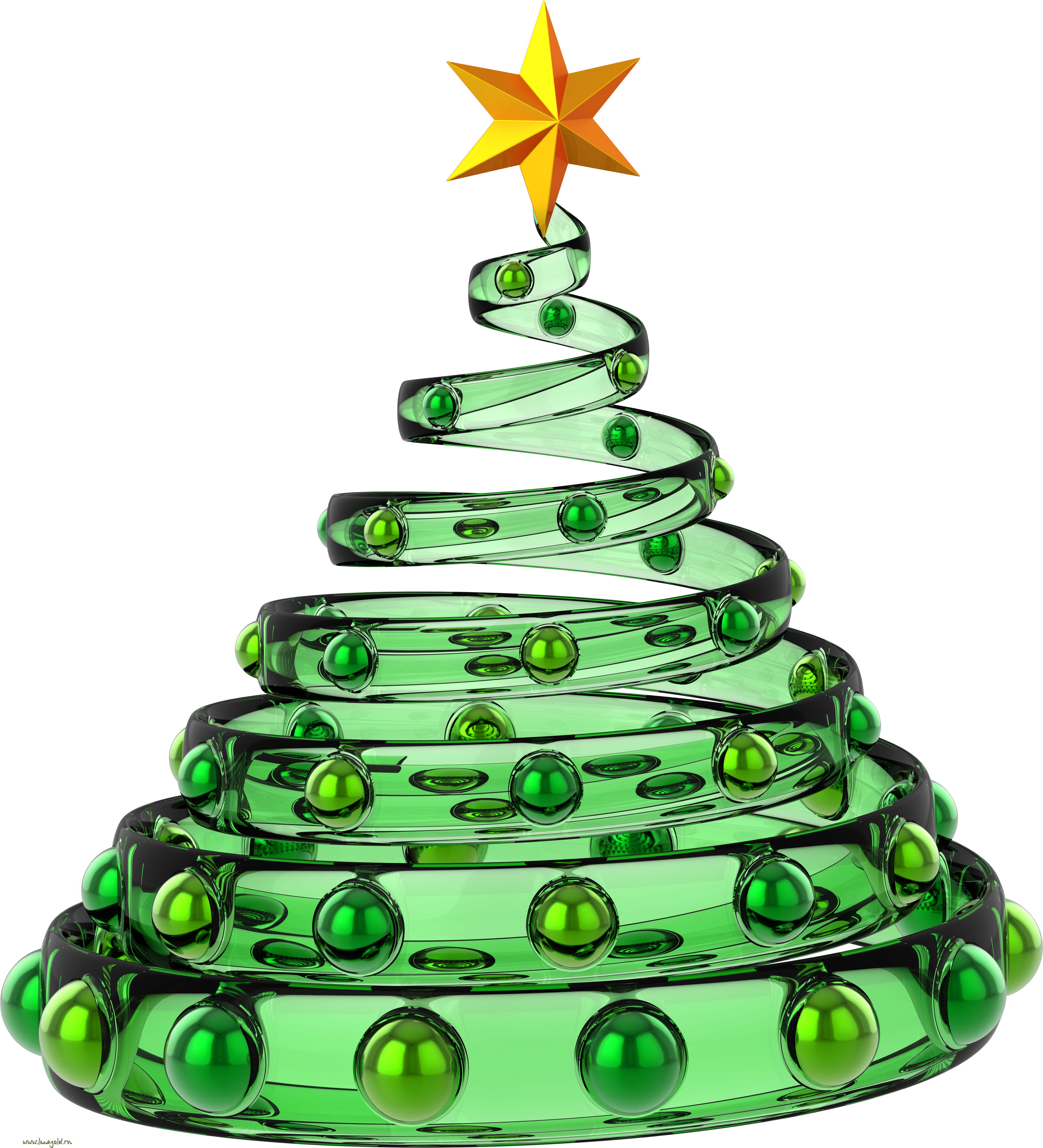 Картинка В Png - Albero Di Natale Stilizzato (4474x4923)