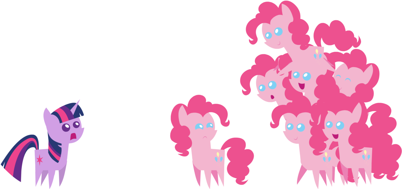 Minipones, Clones, Earth Pony, Female, Mare, Multeity, - Cartoon (1280x644)