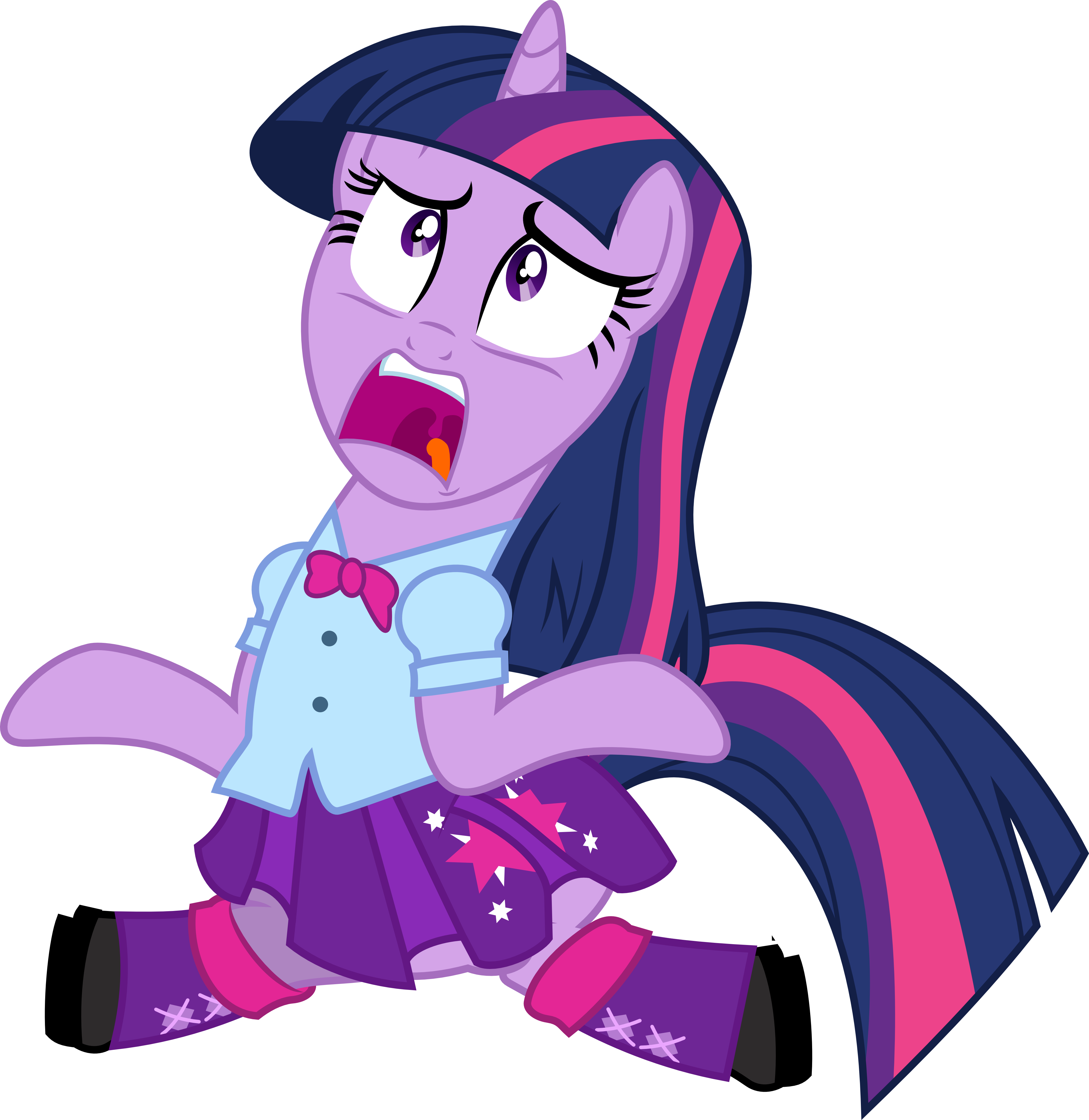 Twilight Sparkle Pony Outfit For Kids - Equestria Girl Twilight Pony (4000x4115)