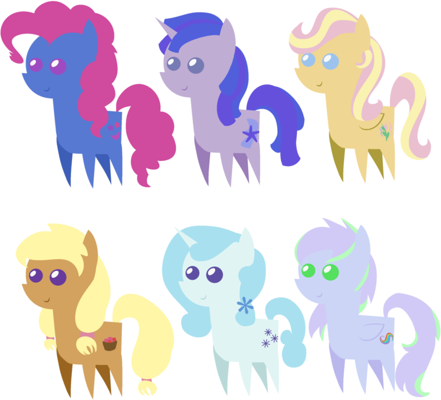 Next Gen Pointy Ponies 1 By Berrypunchrules - Cartoon (921x868)