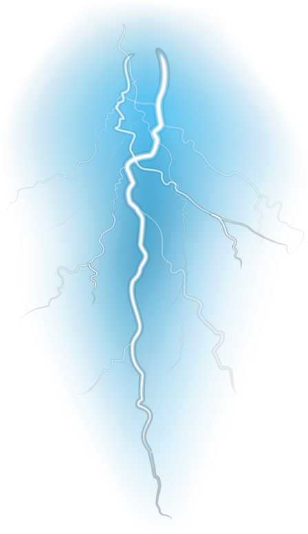Pin Lightning Strike Clip Art - Lightning Transparent (603x800)
