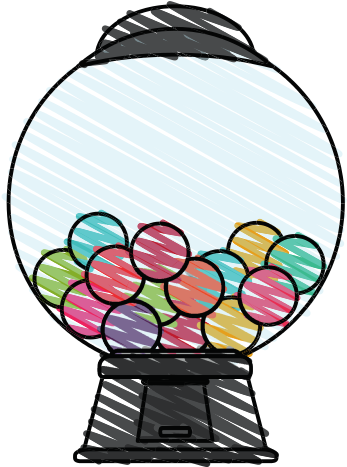 Candy Vending Machine Icon - Confectionery (800x800)