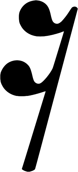 Card Image - Music 16th Rests (2000x4154)