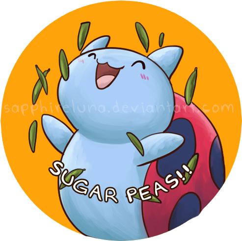 Sugar Peas By Sapphireluna - Catbug Sugar Peas (639x639)