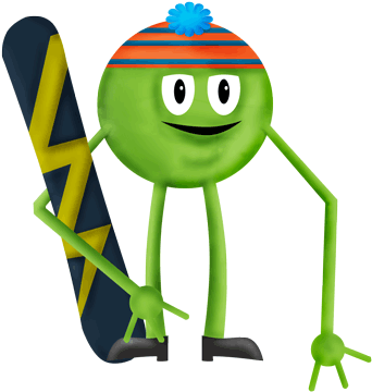 Snow Boarding Pea By Rev Jesse C - Snow Boarding Pea By Rev Jesse C (369x400)