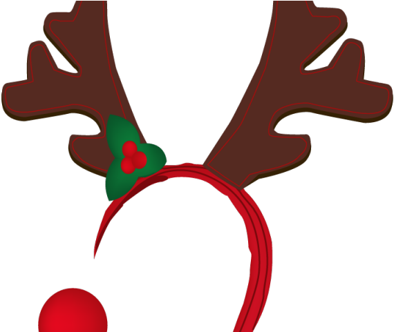 Headband Clipart Reindeer Antler - Clip Art (640x480)