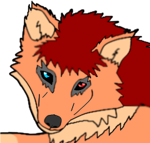 Cy-wolf Sexy Blink Eyes By Ceeme521 - Red Wolvesanimations (490x490)