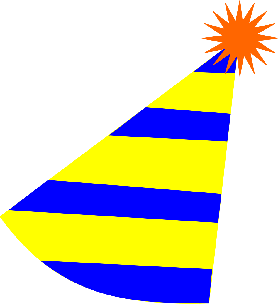 Birthday Hat Party Hat Clipart Transparent Background - Party Hat Clipart Transparent Background (948x1035)