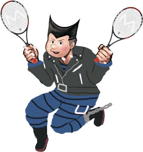 Image - Mantis Pro 310 Ii Tennis Racket - Grip 4 (500x500)