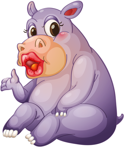 Sexy Hippo - Sexy Hippo (425x500)