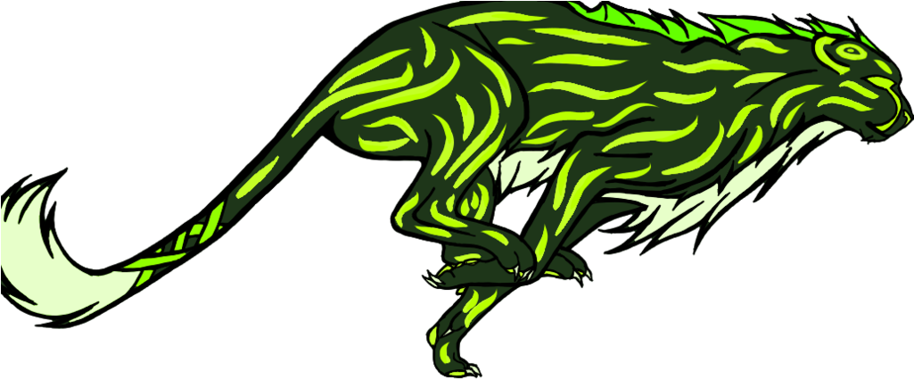 Radioactive Cheetah By Russianannab - Radioactive Cheetah By Russianannab (1024x438)