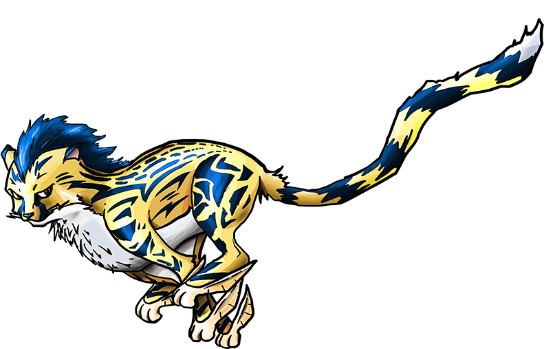 Cheetah Fakemon Design By Shikashellbomb - Cheetah Fakemon (800x800)