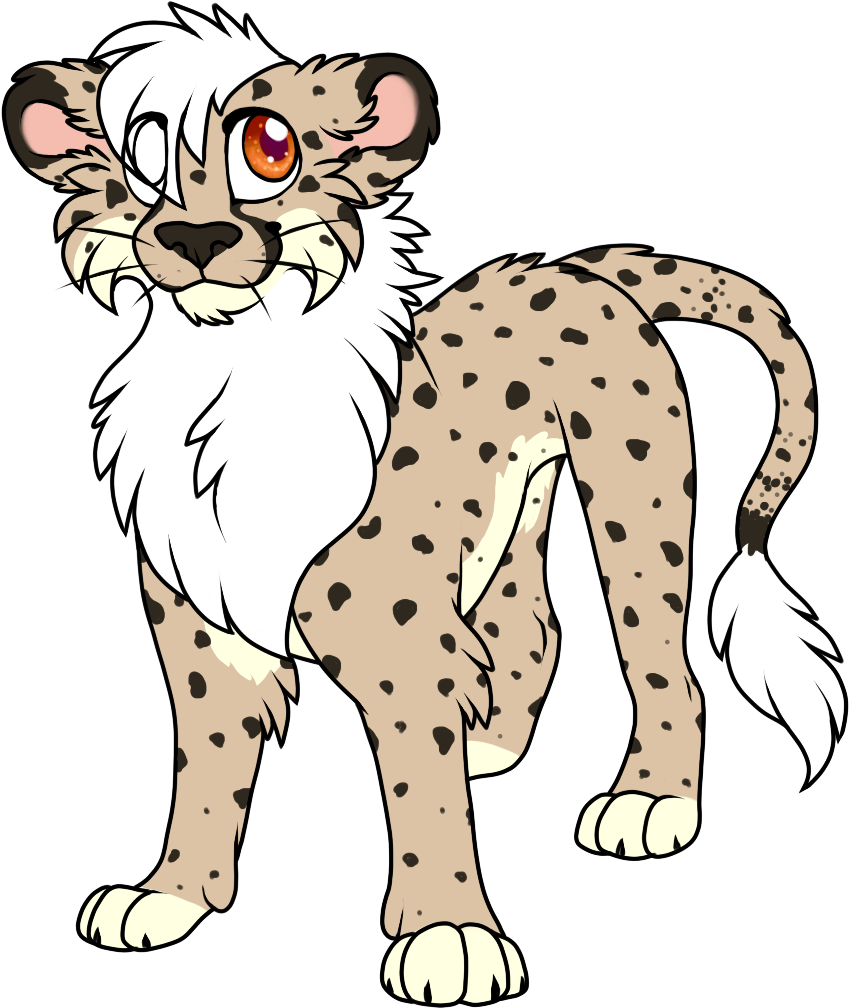 75% Cheetah, 25% Lion - 75% Cheetah, 25% Lion (900x1025)