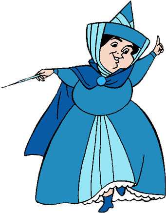 Flora, - Sleeping Beauty Fairies Merryweather (375x455)