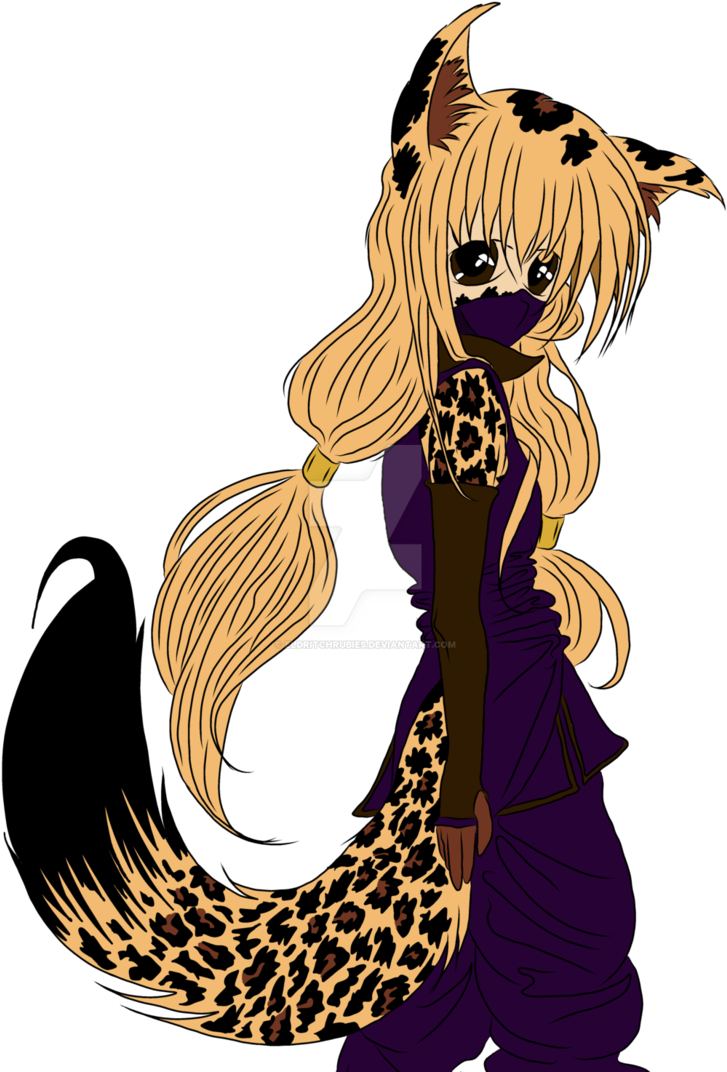 Ninja Cheetah By Eldritchrubies - Ninja Cheetah (745x1073)