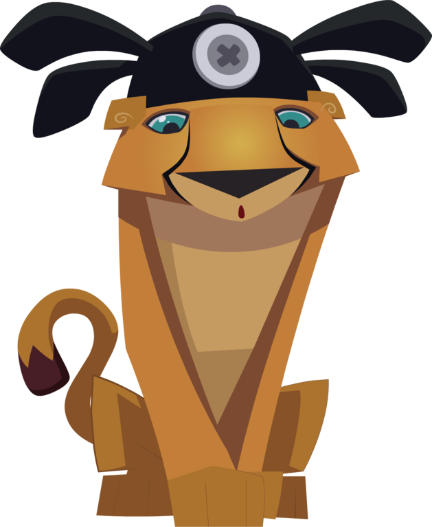 Cheetah With Phantom Hat - Animal Jam Phantom Hat (629x767)