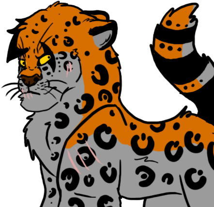 Leopard Fang By Tribble Of Doom - Leopard Fang By Tribble Of Doom (441x470)