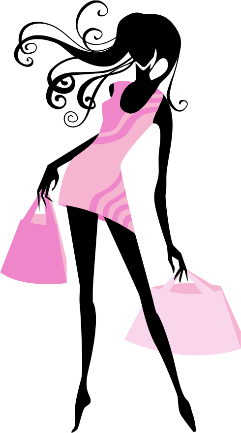 Fashion Girl Clip Art - Fashion Girl Clip Art (490x879)