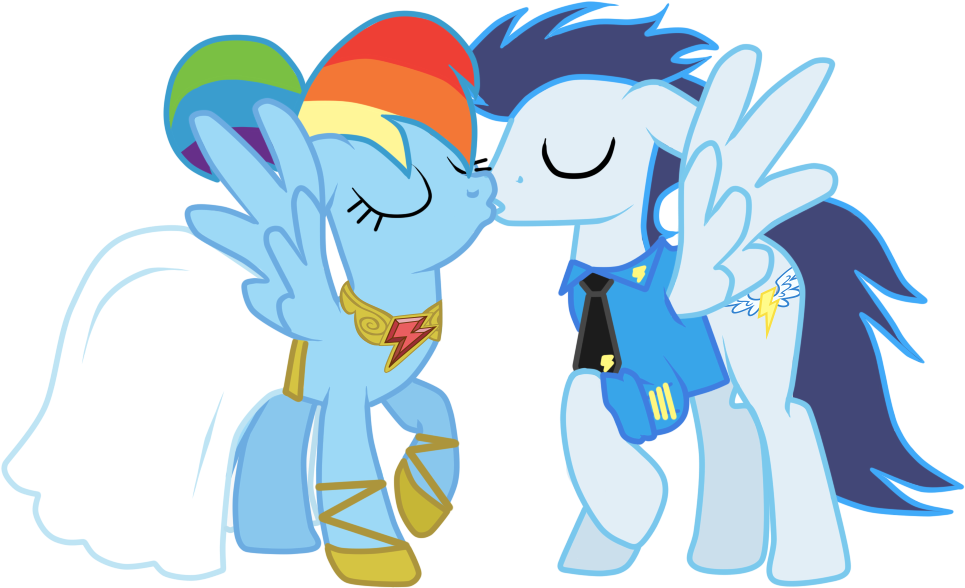 A Cloudsdale Wedding By Luuandherdraws - Rainbow Dash (994x669)