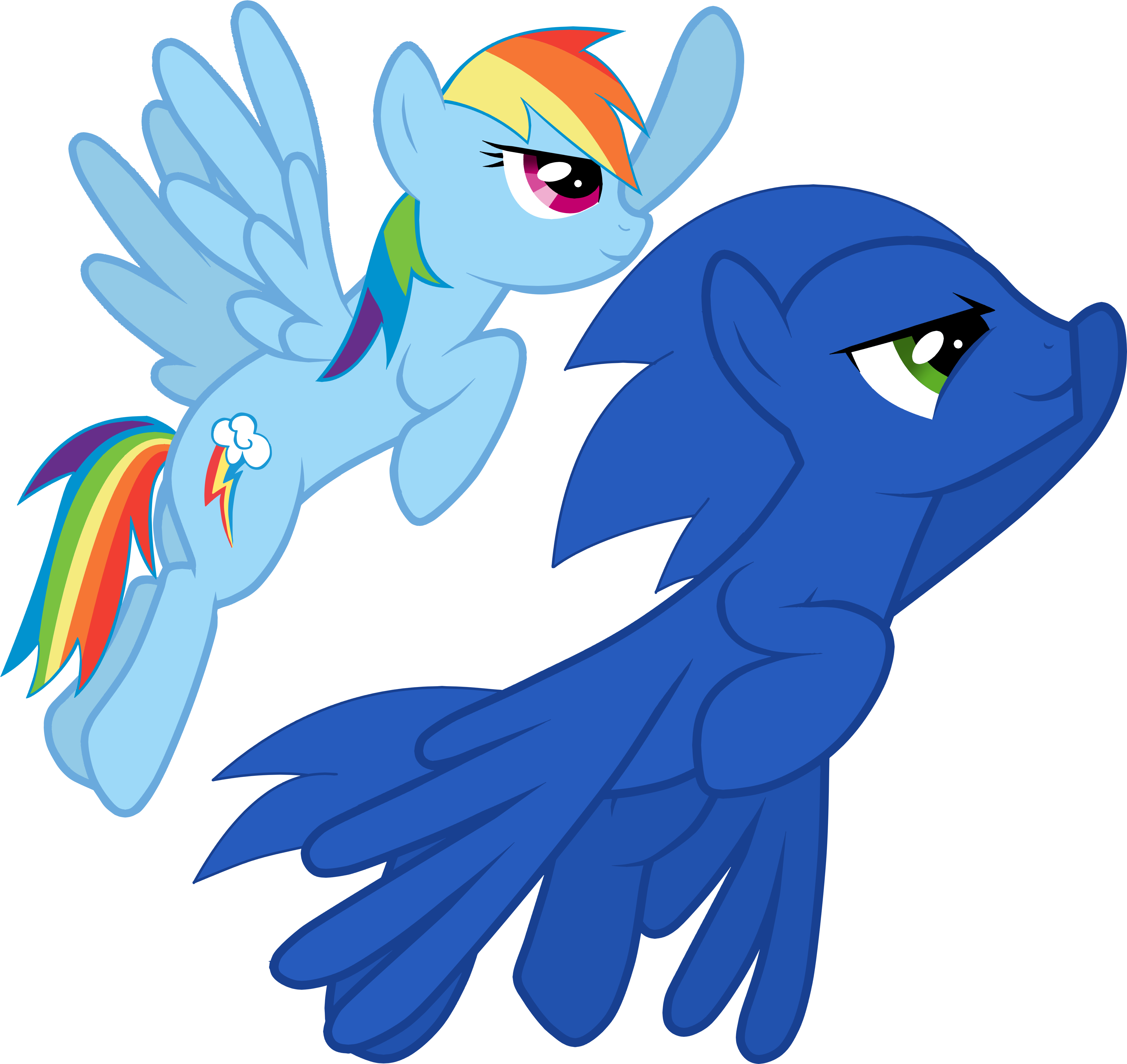 Xboomdiersx 69 20 Sonic Vs Rainbow Dash By Jazzthetwilightgaia - Rainbow Dash (4281x4025)