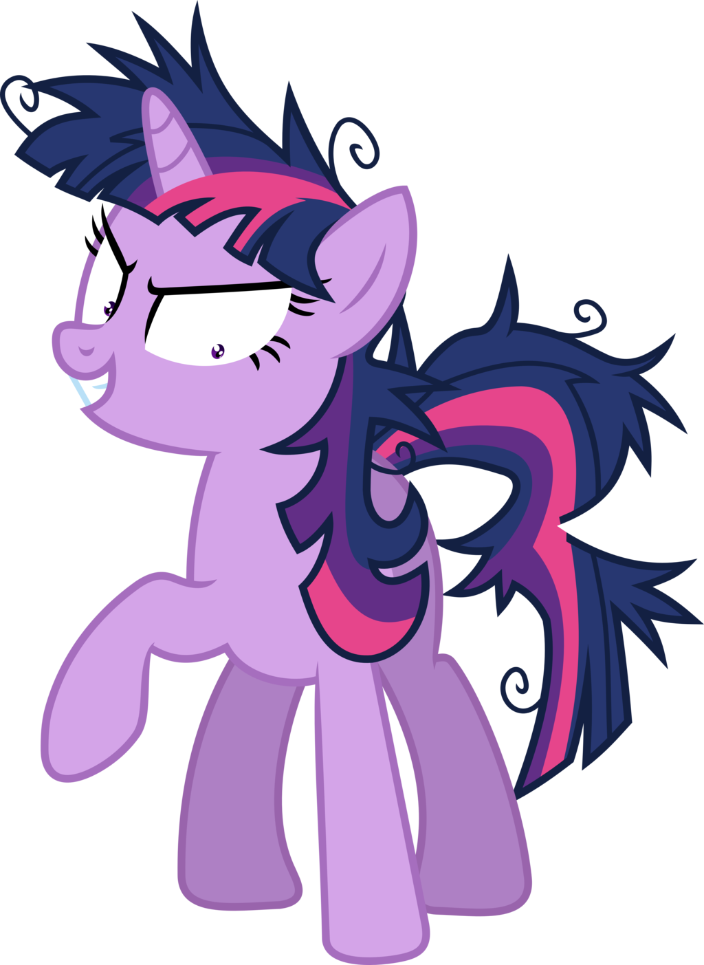 Insane Twilight Sparkle Vector By Weegeestareatyou - Crazy Twilight Sparkle Vector (1024x1403)