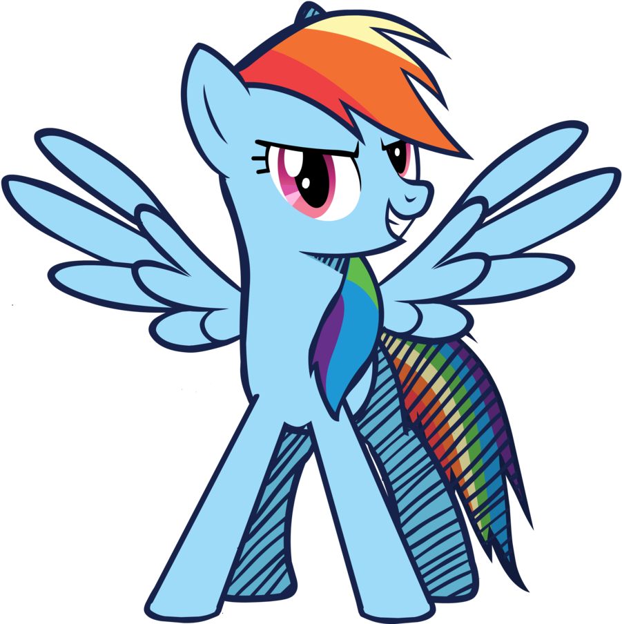 Galaxyart By Galaxyart Rainbow Dash - Rainbow Dash (900x914)