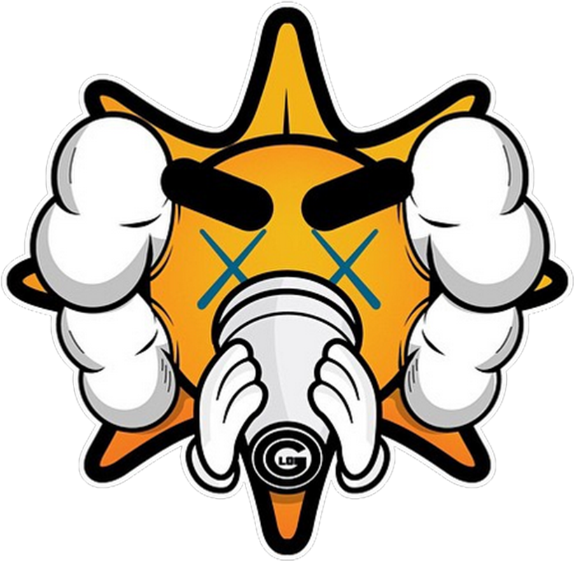 Thot Breaker Heart - Glo Gang Logo (1000x1000)