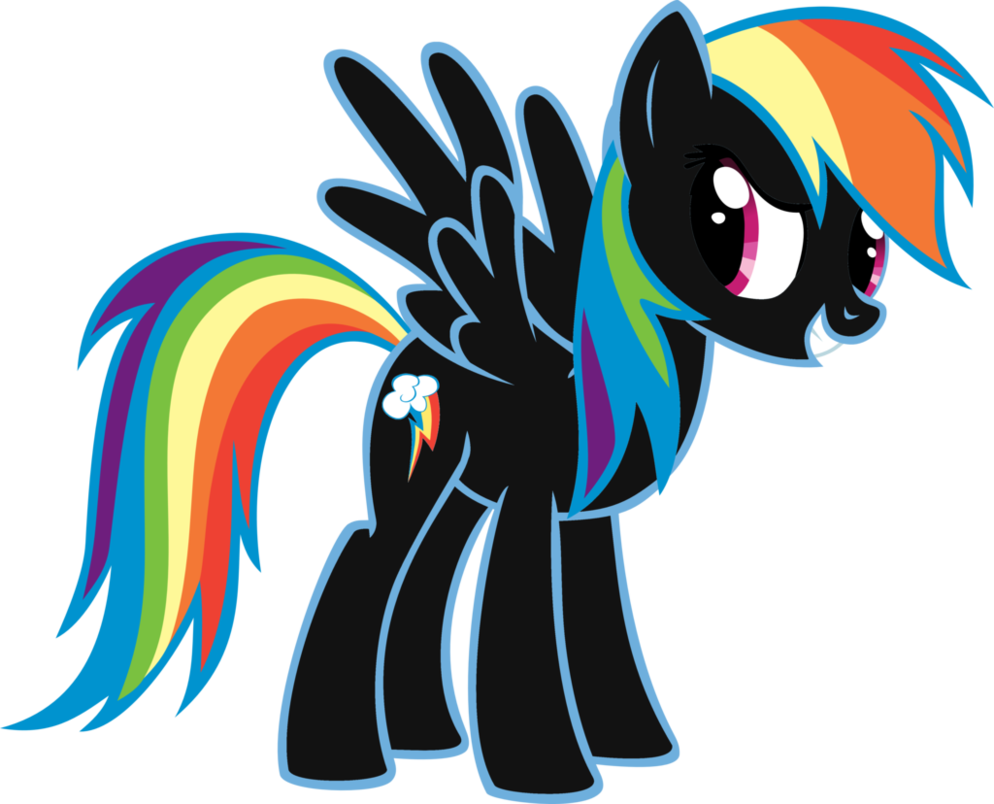 Super Sonic, Super Lilac, And Super Rainbow Dash (can - Mlp Dark Rainbow Dash (994x804)