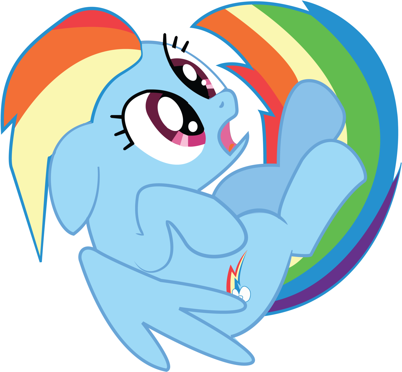 Rainbow Dash Is Sonic By Kevinltk Rainbow Dash Is Sonic - Rainbow Dash Hegho (1600x1600)