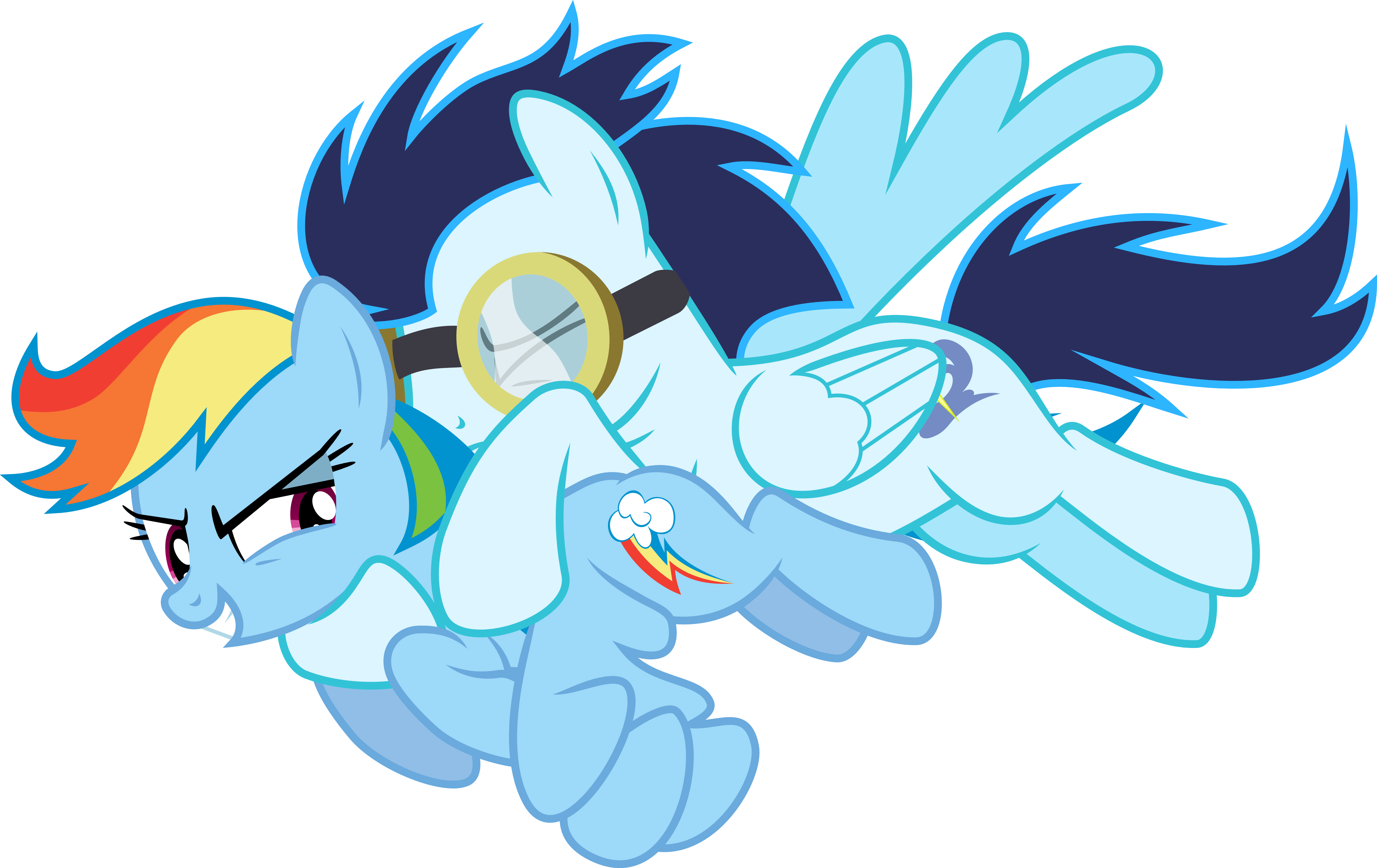 Rainbow And Soarin Quality Time By Jeatz-axl - Rainbow Dash And Soarin Love Story (6346x4000)