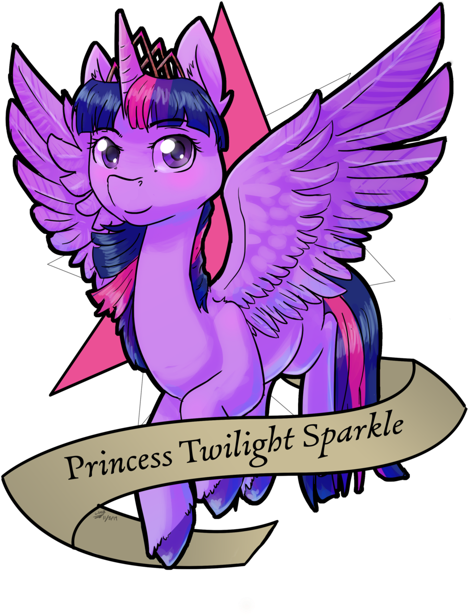 Princess Twilight By Crazy-luna - Cartoon (1024x1325)